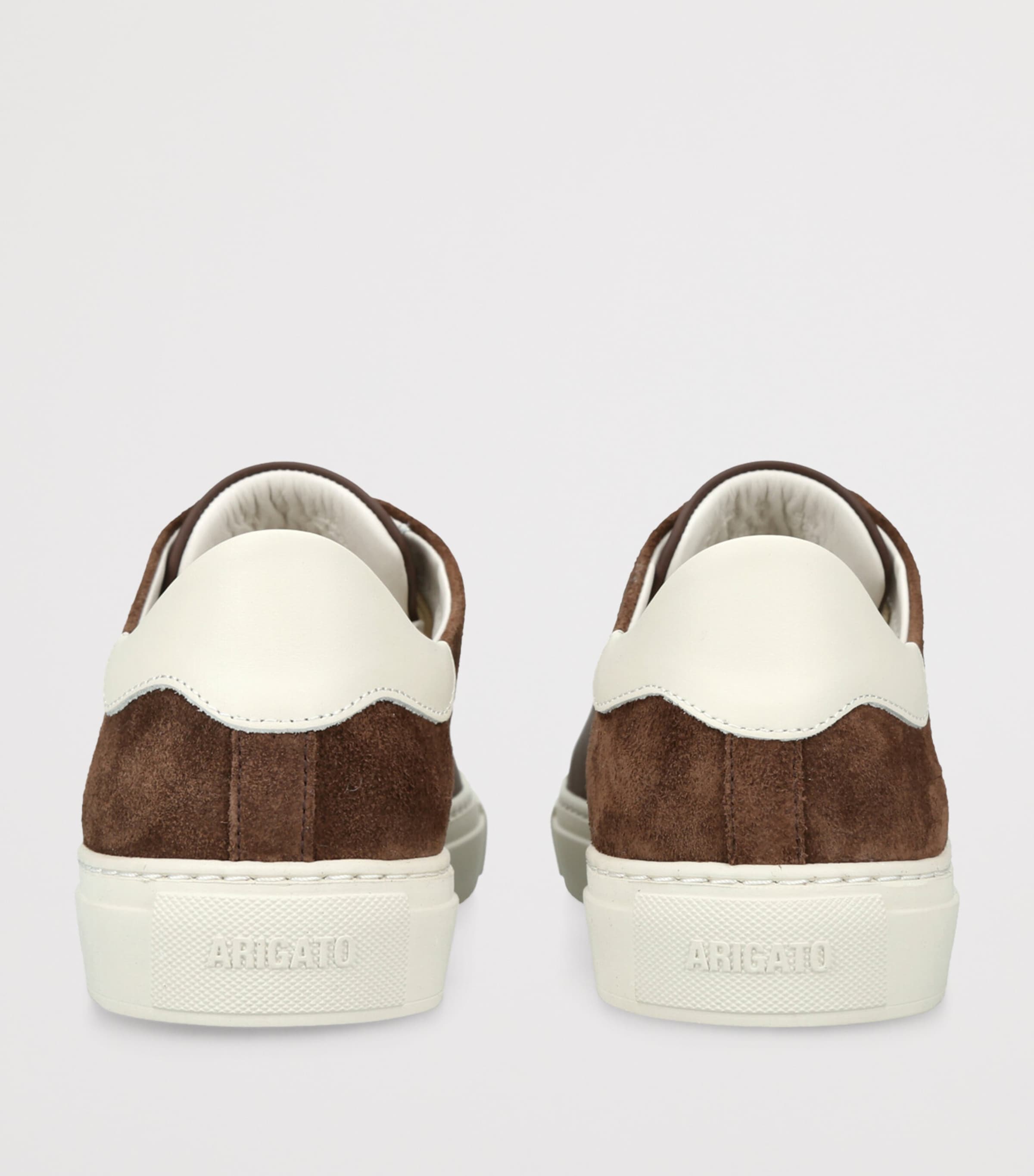 Axel Arigato Leather-Suede Clean 90 Split Sneakers Brown Image 2