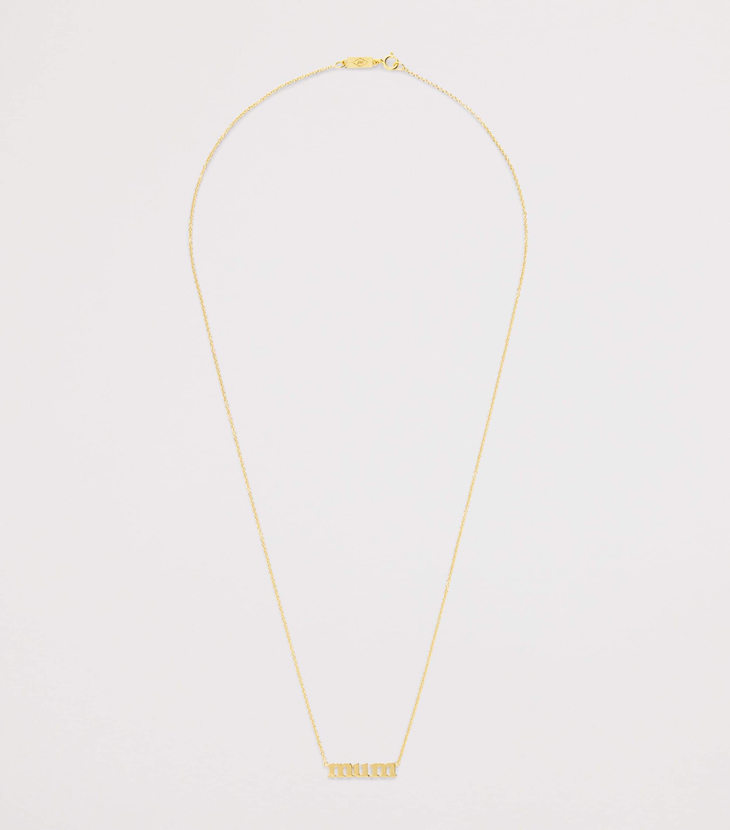 Jennifer Meyer Yellow Gold Mum Necklace Yellow Gold Image 3