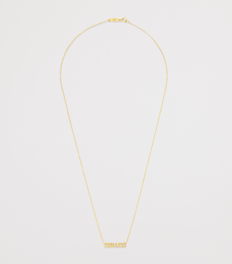 Jennifer Meyer Yellow Gold Mum Necklace Yellow Gold Image 3