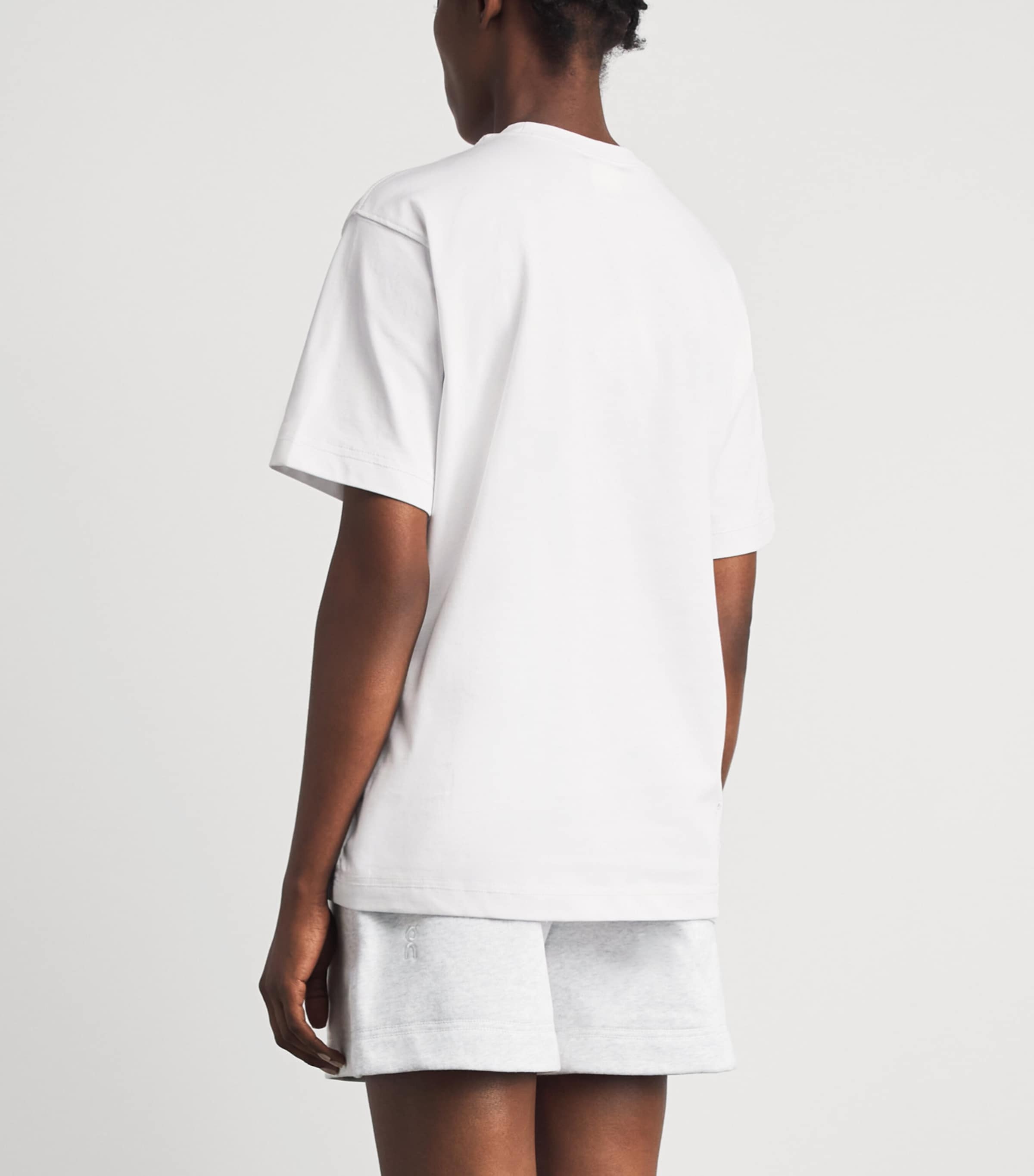 On Womens Cotton Club Collective T-Shirt White Image 5