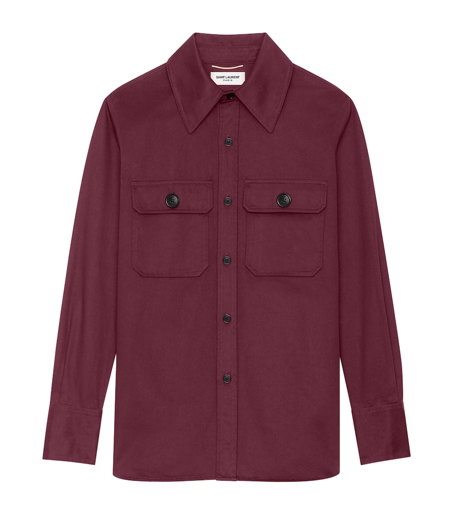 Saint Laurent Womens Cotton Shirt Image 1