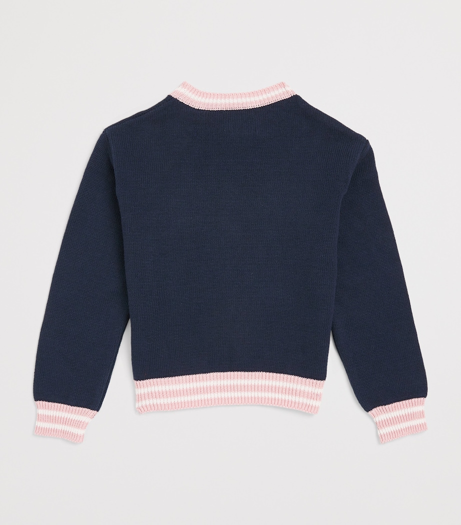 Off-White Kids Cotton Big Bookish Sweater (4-12+ Years) Seaborne Image 2