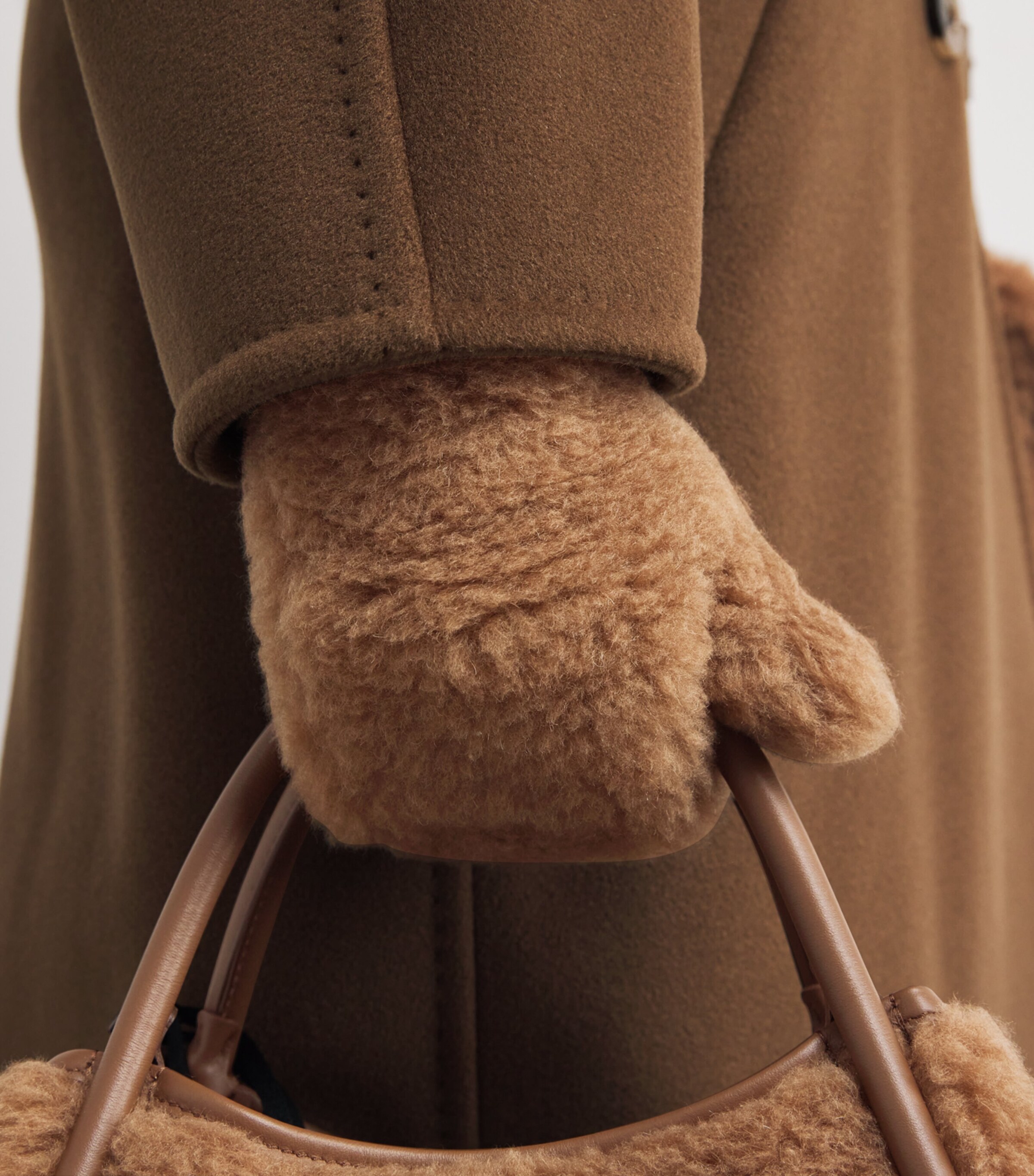 Camel-Silk Gloves CAMEL Image 2