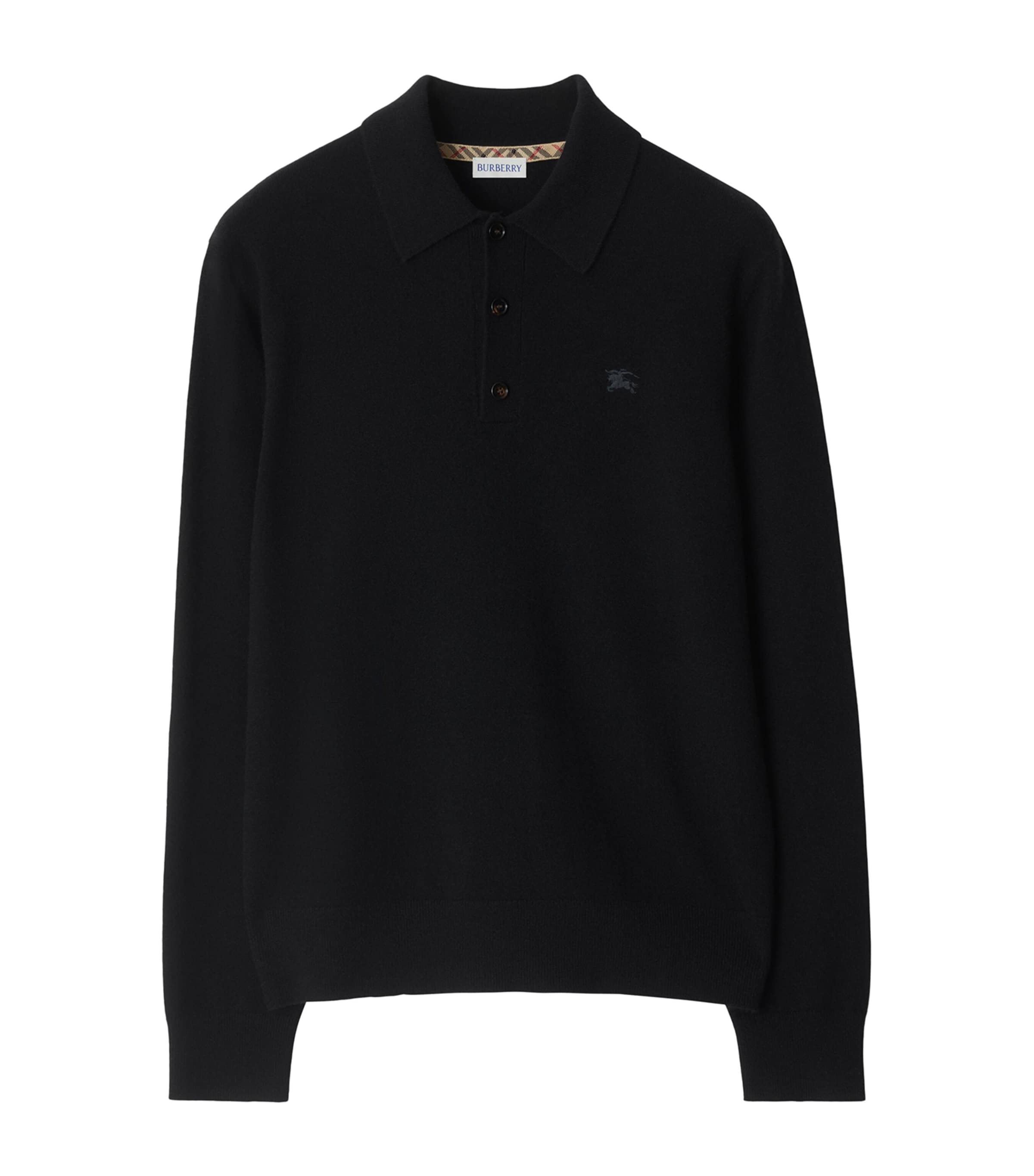 Cashmere EKD Polo Shirt BLACK Image 1