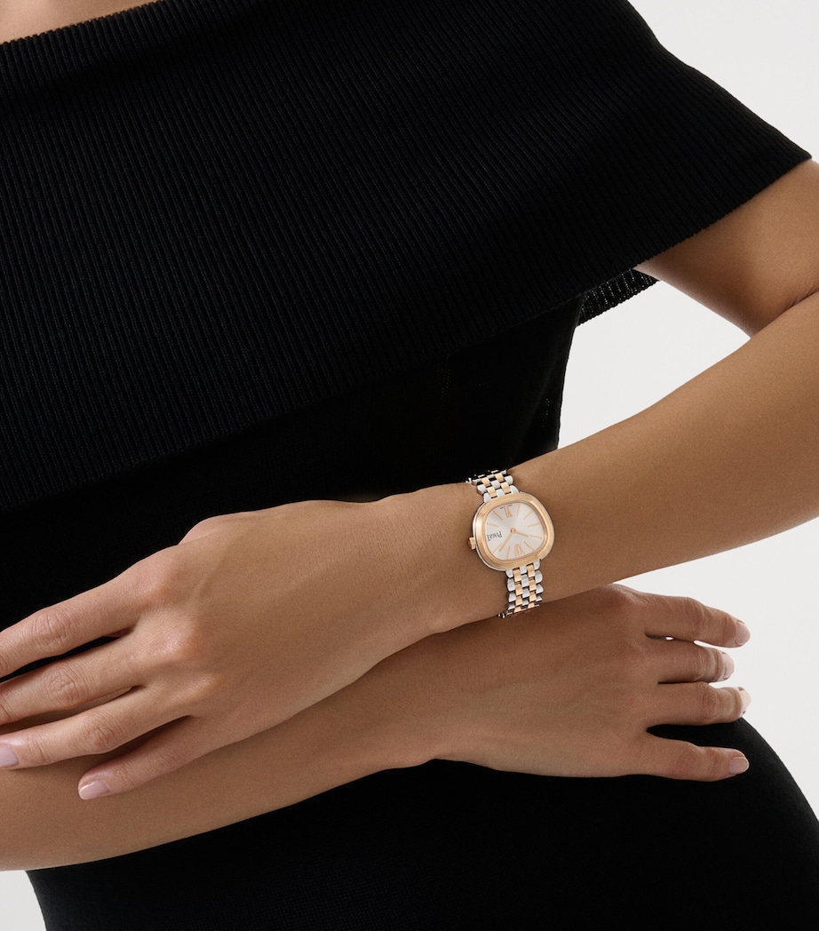 Stainless Steel and Rose Gold Sixtie Watch 29mm STEEL + GOLD Image 3