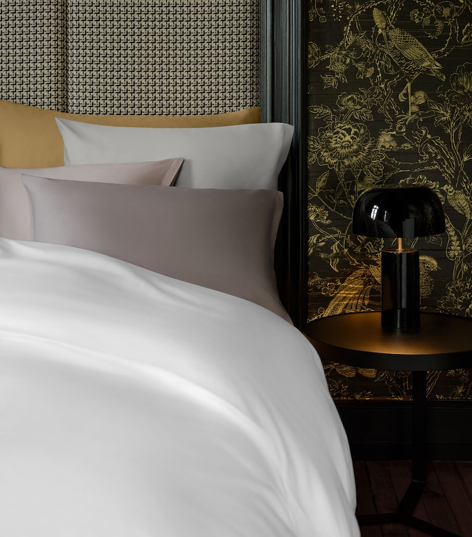 Cotton Sateen Noblesse Uni Oxford Pillowcase (50cm x 75cm) CANNE Image 3