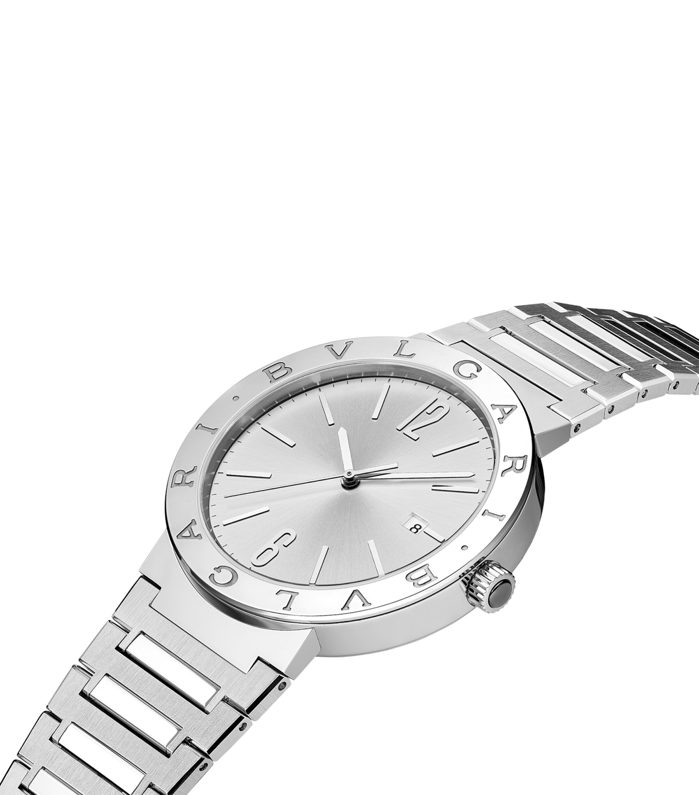 Stainless Steel BVLGARI BVLGARI Watch 41mm GREY Image 2