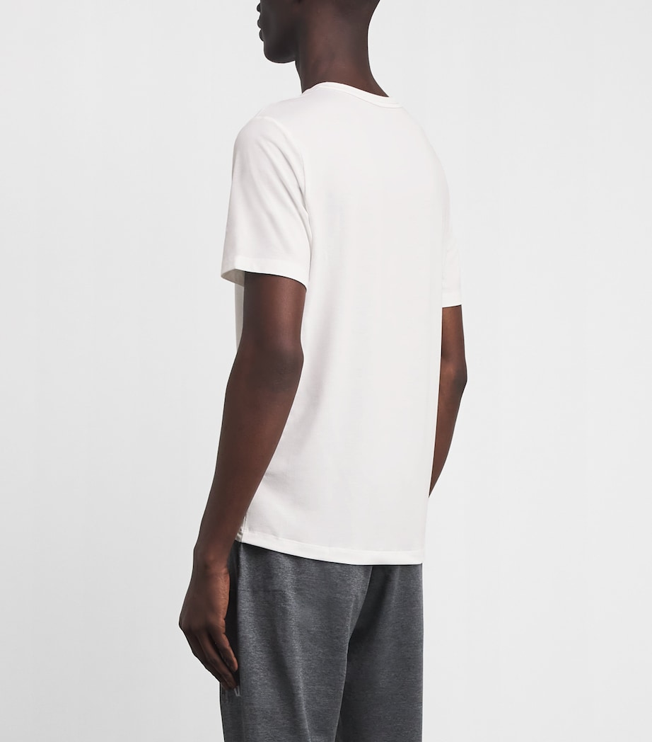 VUORI Mens Current Tech T-Shirt Wht White Image 5