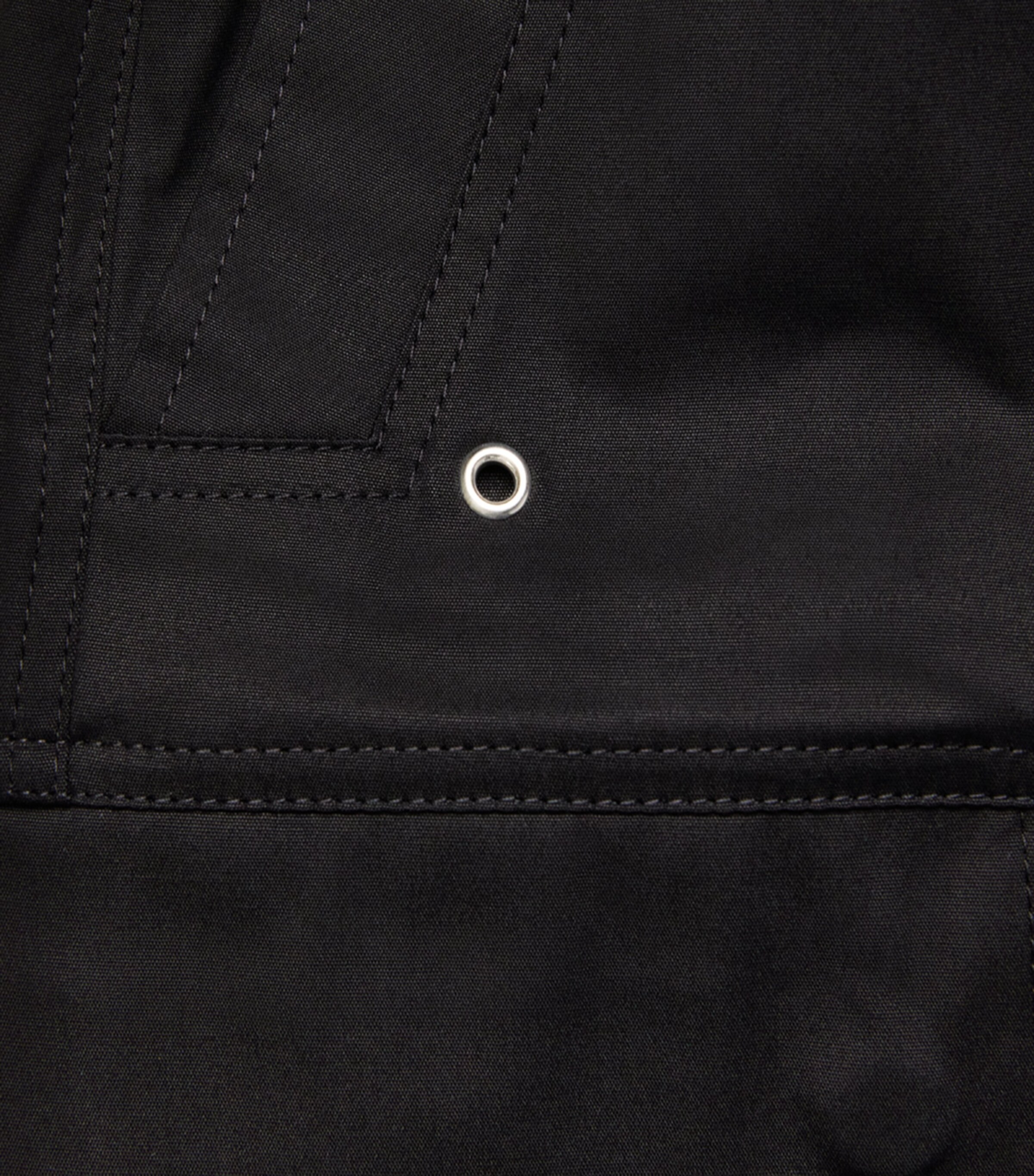 Rick Owens Mens Stretch-Cotton Cargobelas Shorts Black Image 6