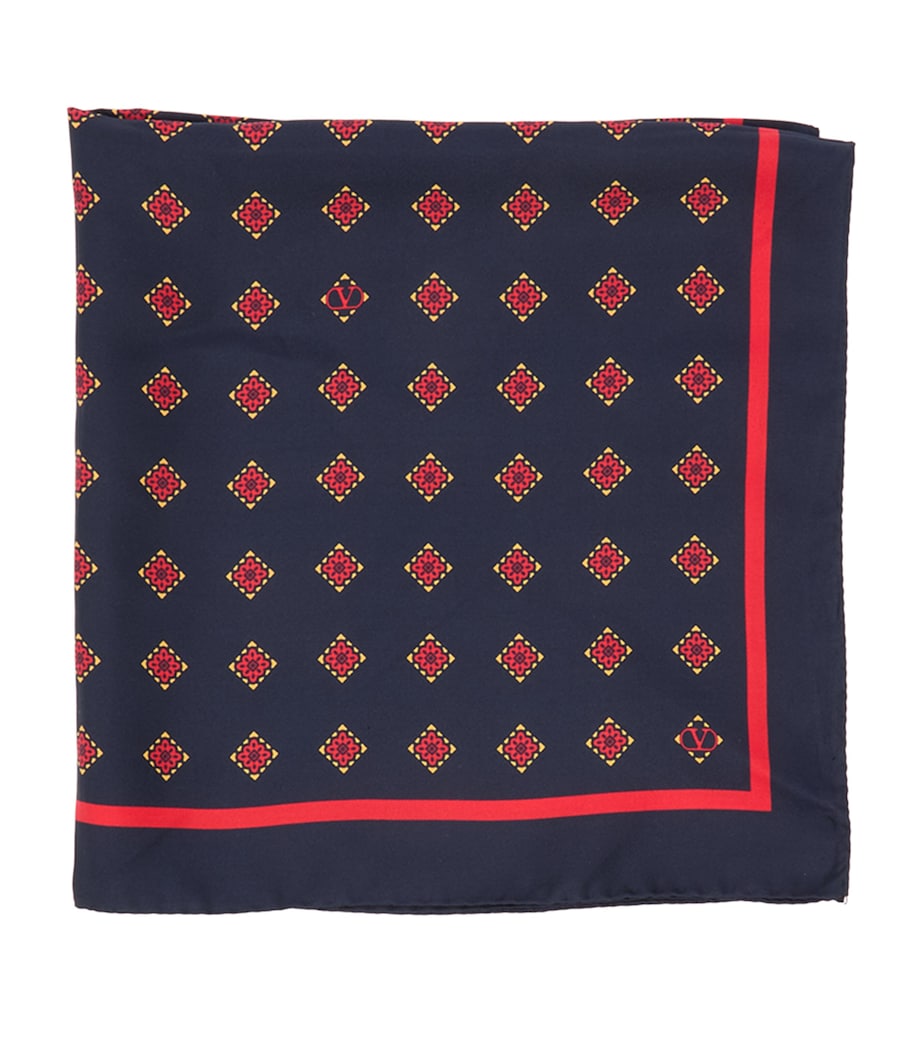 Silk Patterned Foulard DVP Image 1