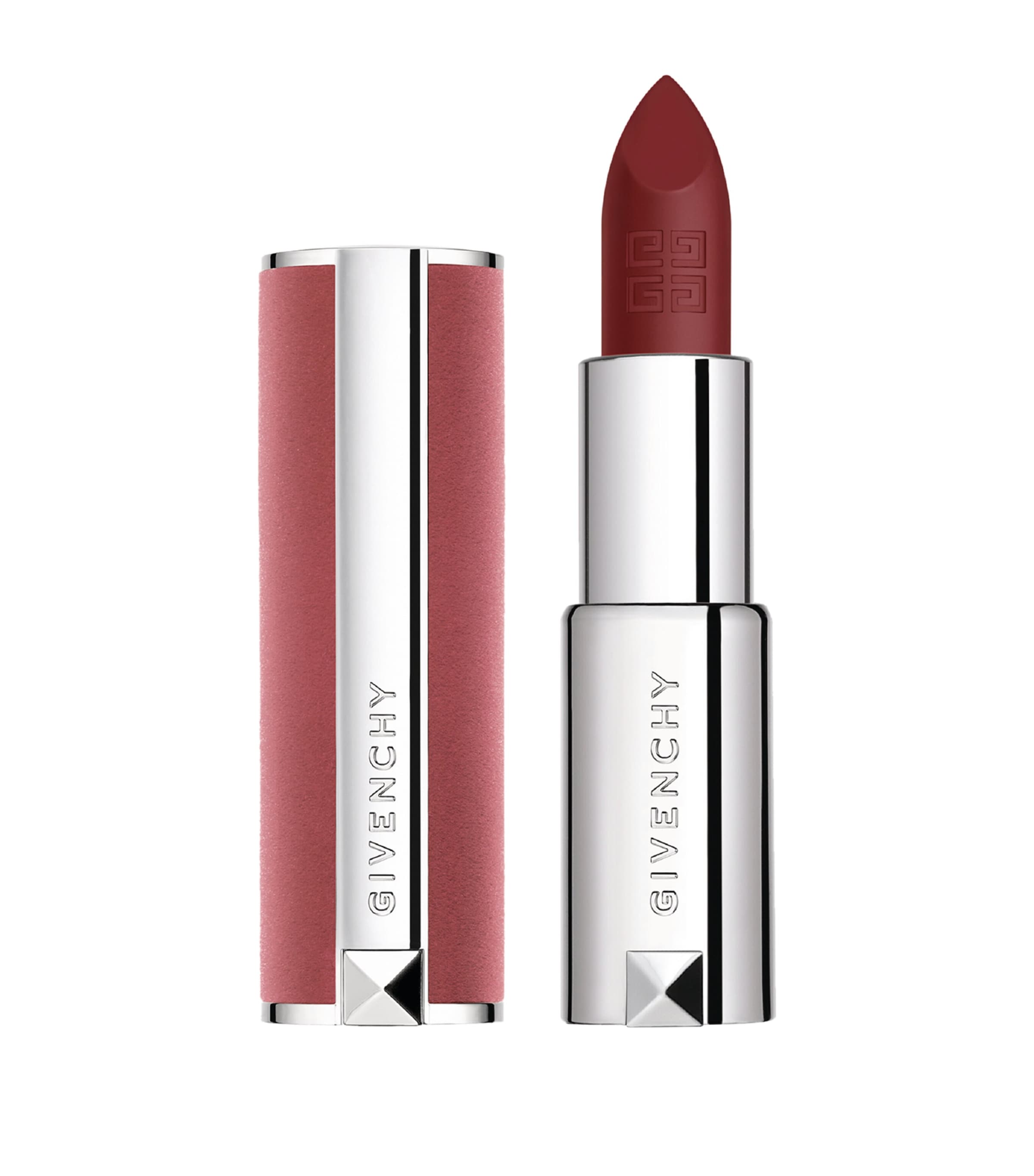Givenchy Le Rouge Sheer Velvet Refillable Matte Lipstick Rouge Grenat Image 1