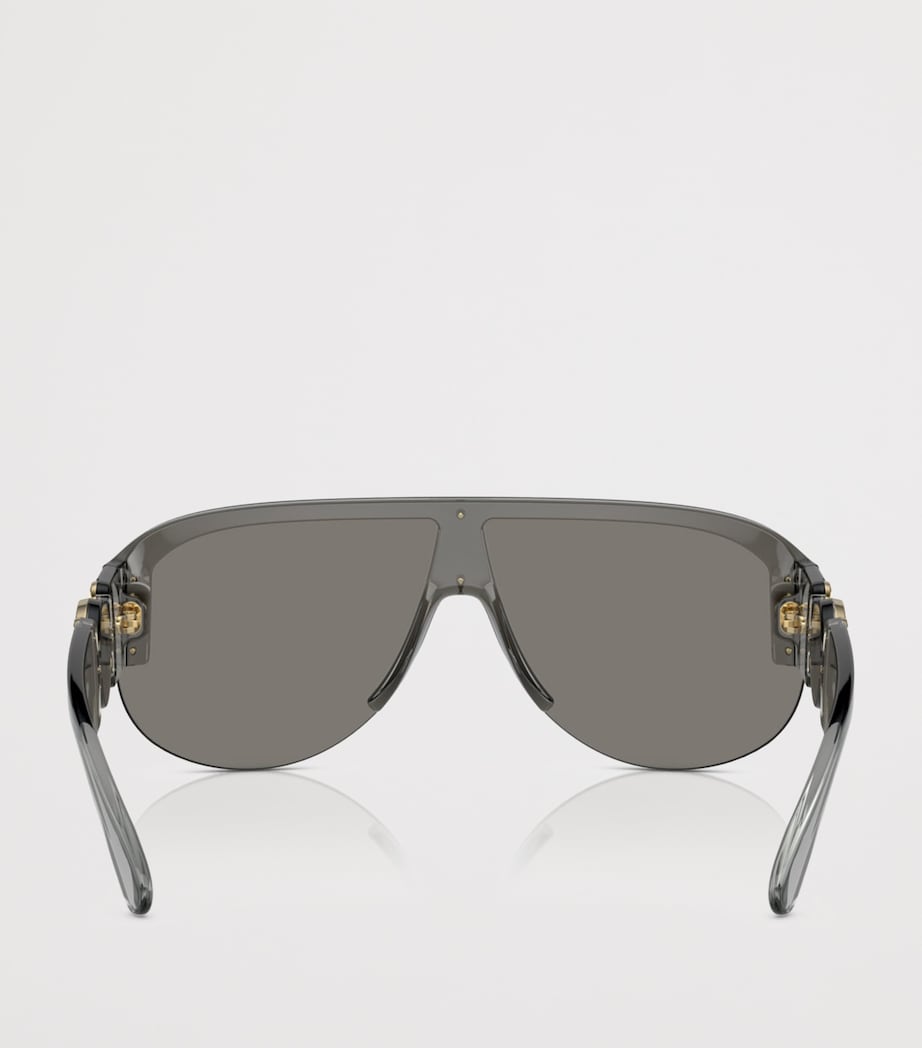 Versace Aviator Sunglasses Grey Image 4