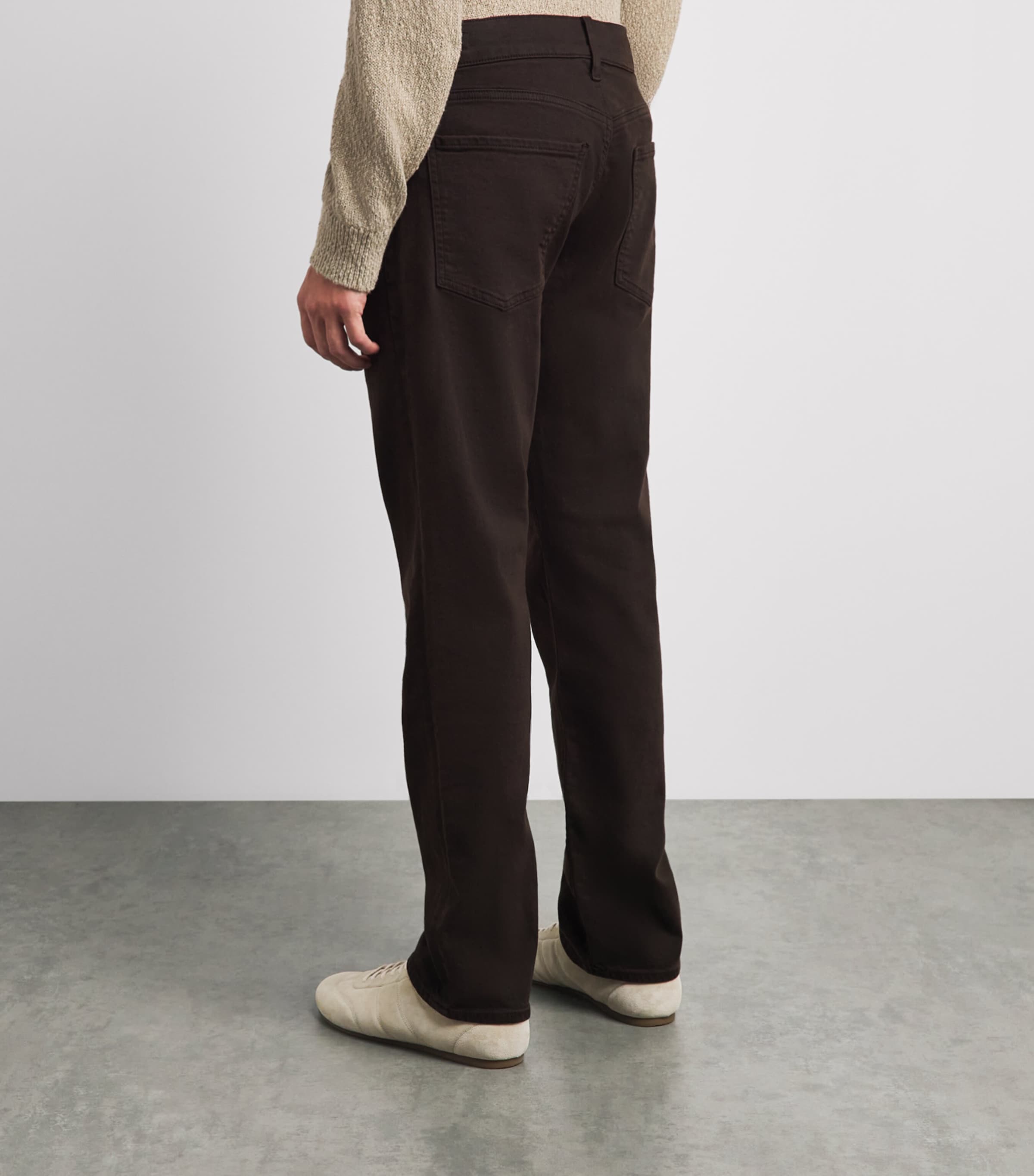 Citizens of Humanity Mens Elijah Straight Jeans Tobacco Image 5
