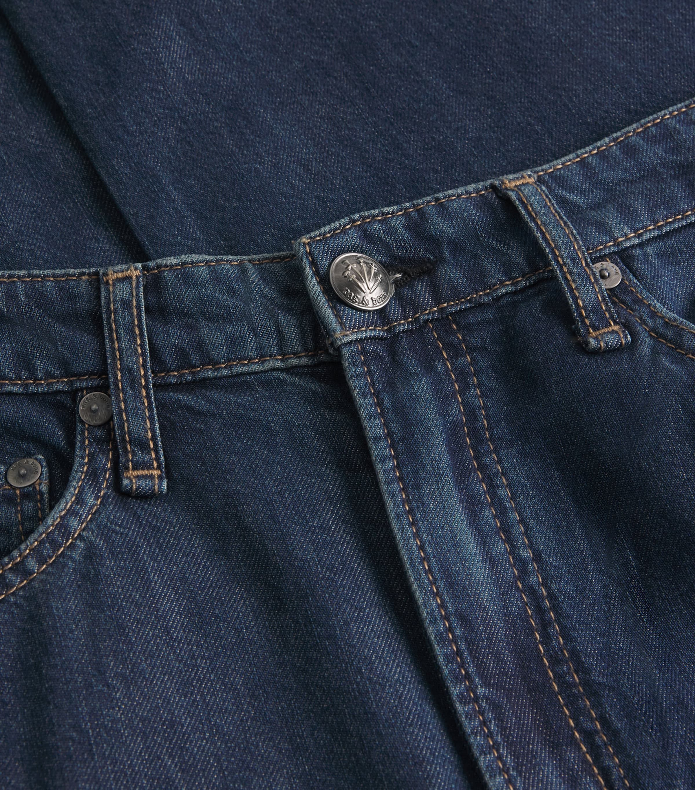 Logan Mid-Rise Wide-Leg Jeans WELBK Image 5