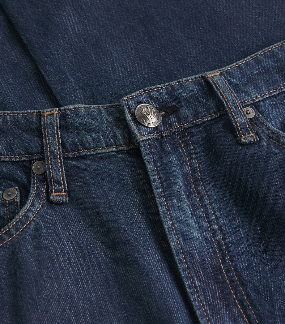 Logan Mid-Rise Wide-Leg Jeans WELBK Image 5