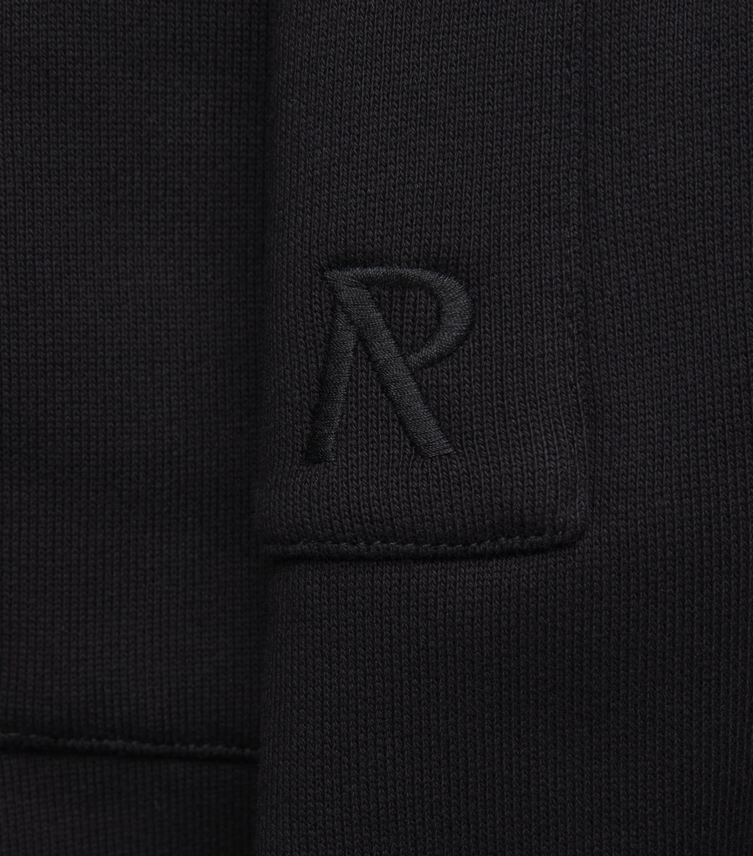 Represent Mens Cotton Initial Sweatpants Black Image 6