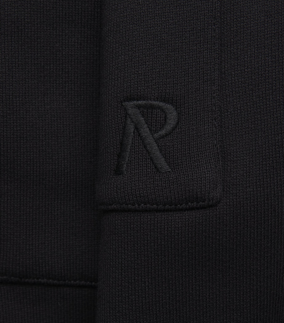 Represent Mens Cotton Initial Sweatpants Black Image 6