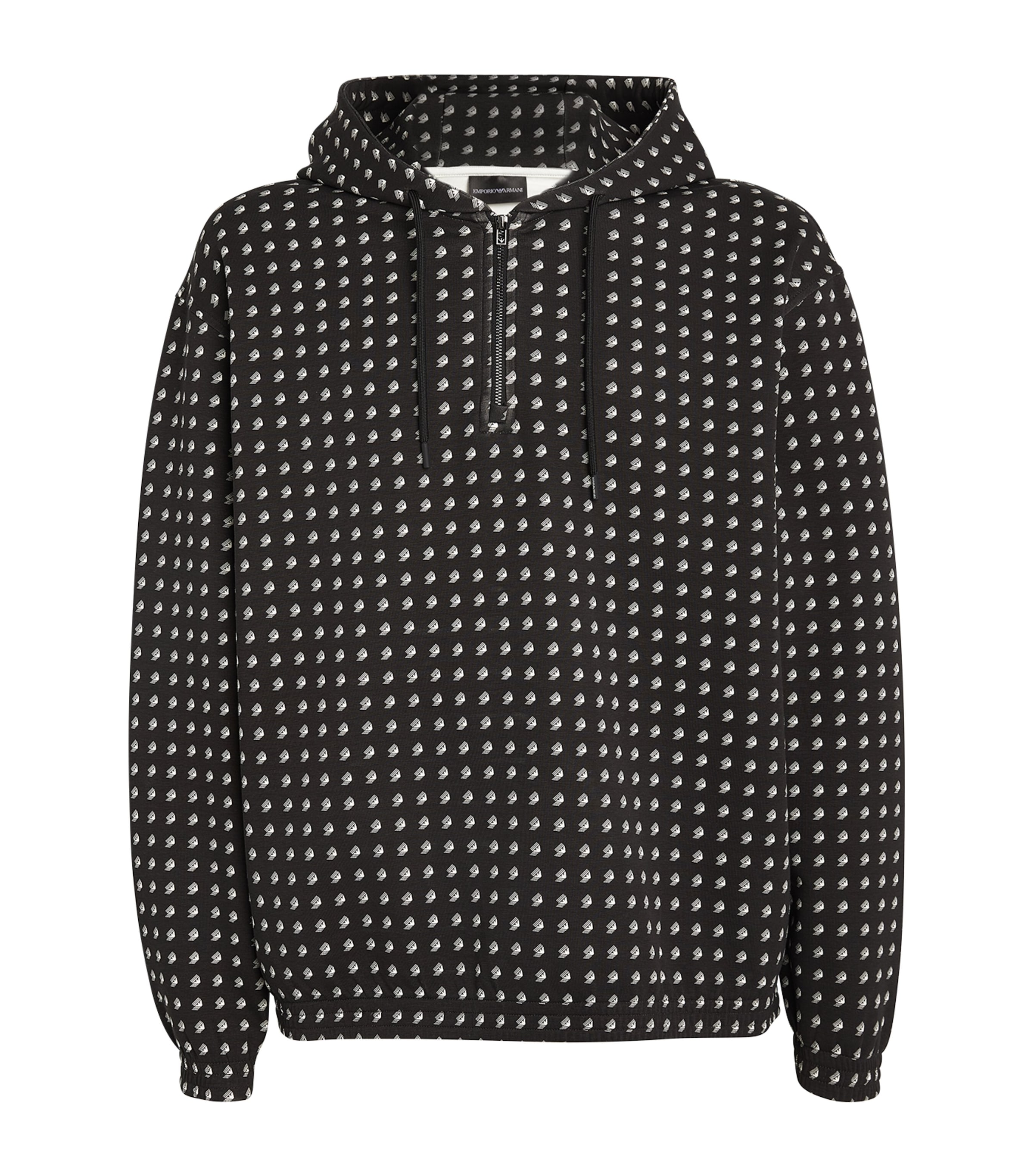 Emporio Armani Logo Zip-up Hoodie