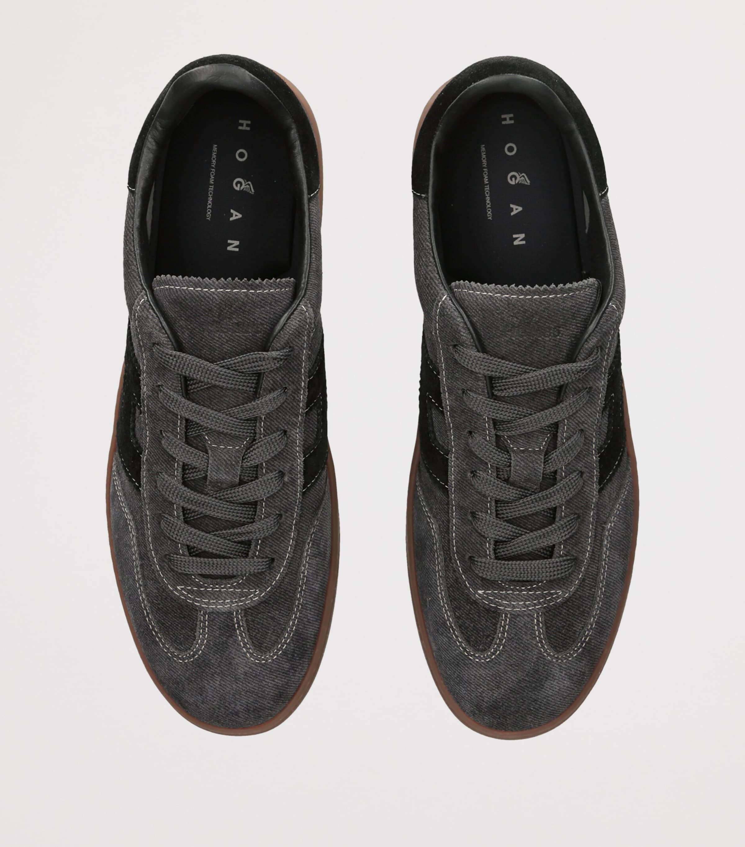 Hogan Suede Cool Sneakers Blk/brown Image 3