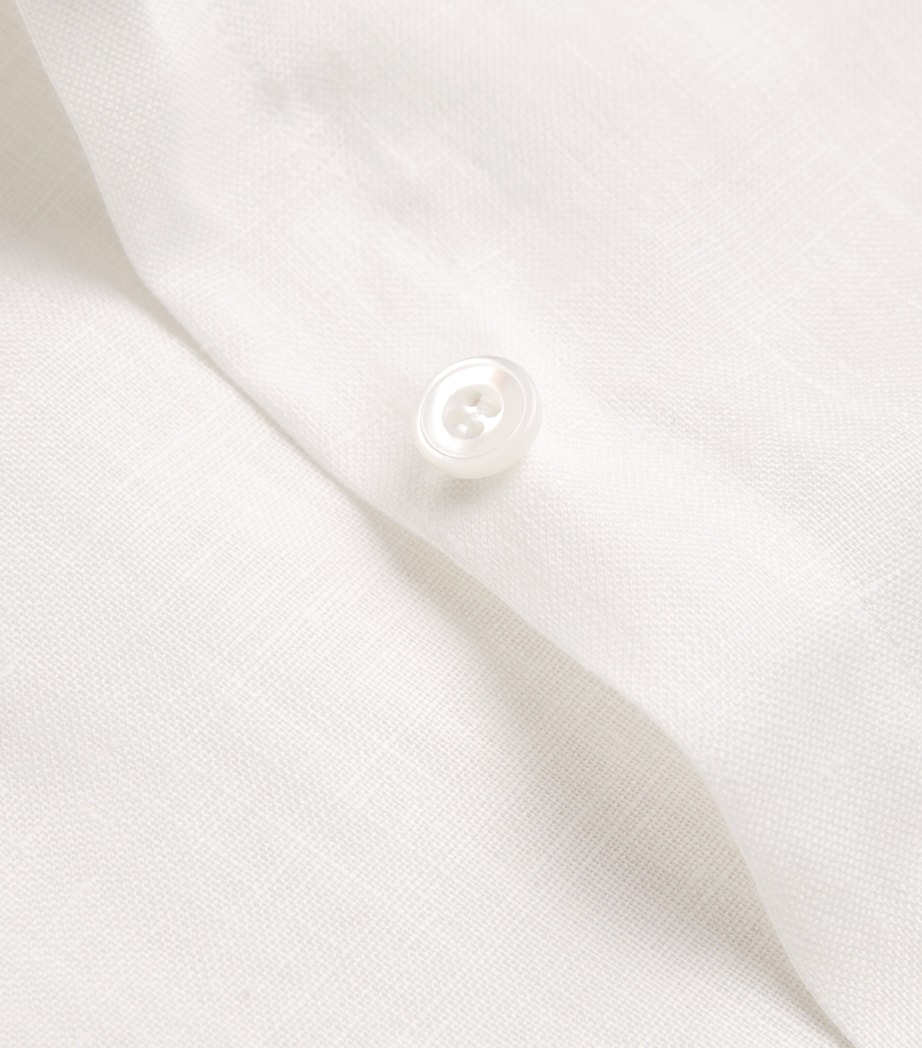 Linen Long-Sleeve Shirt BIANCO Image 5