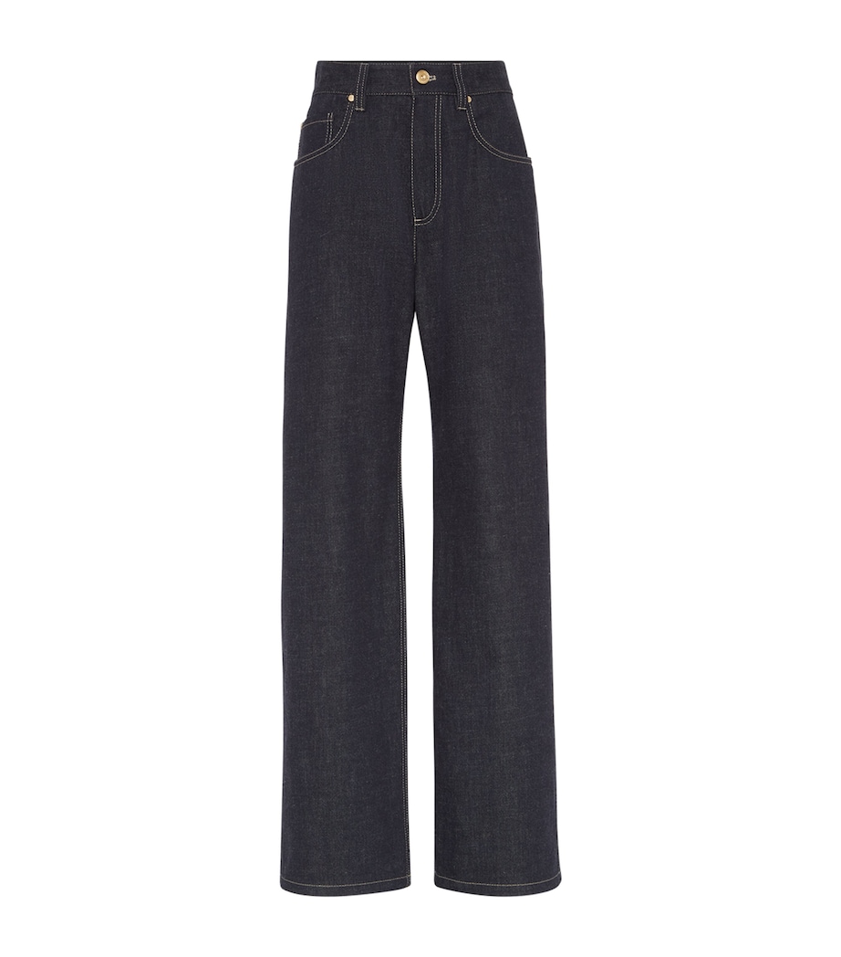 No-Fade Loose Jeans C001 Image 1