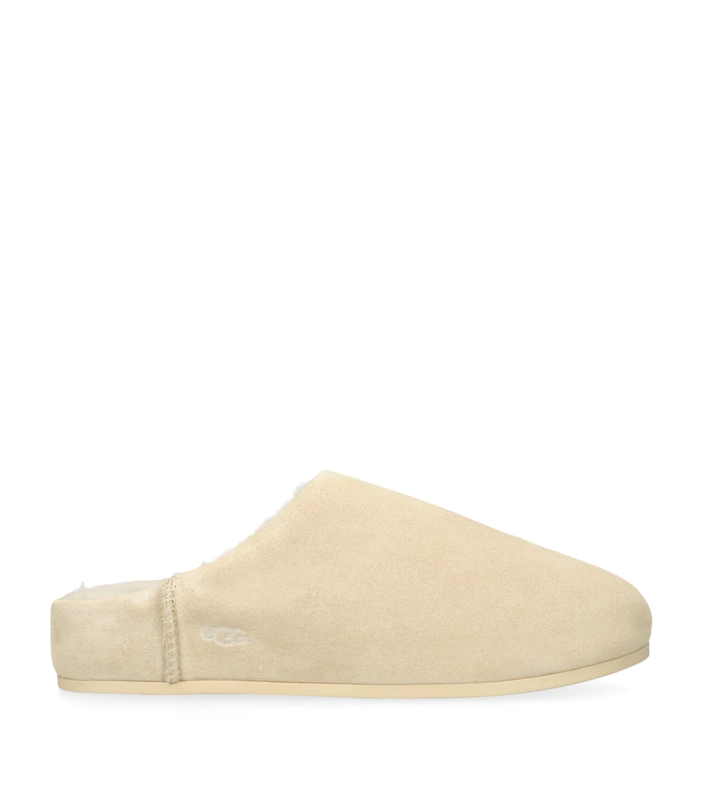 Ugg Suede Elea Slippers In Animal Print