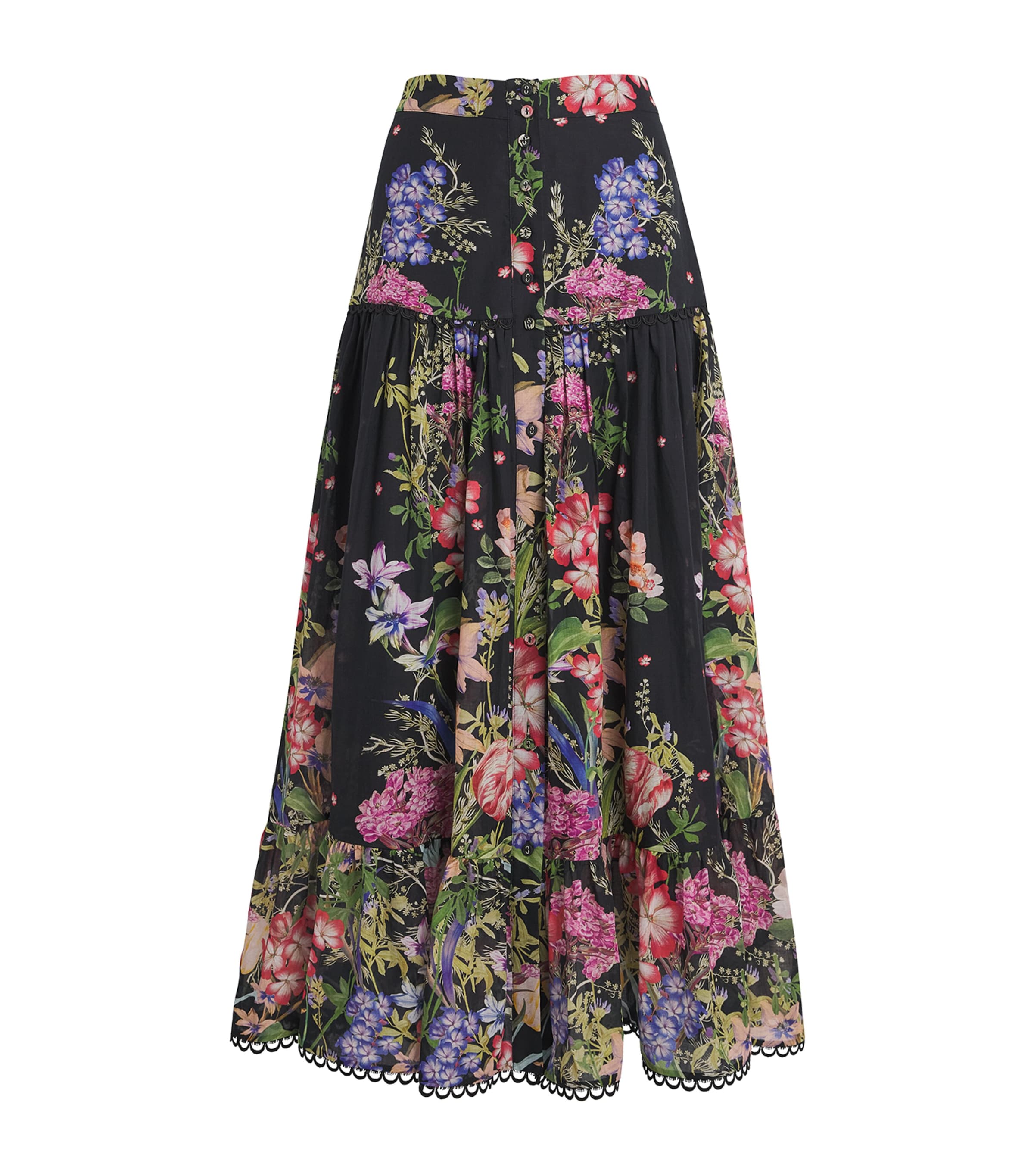 Charo Ruiz Floral Ann Maxi Skirt