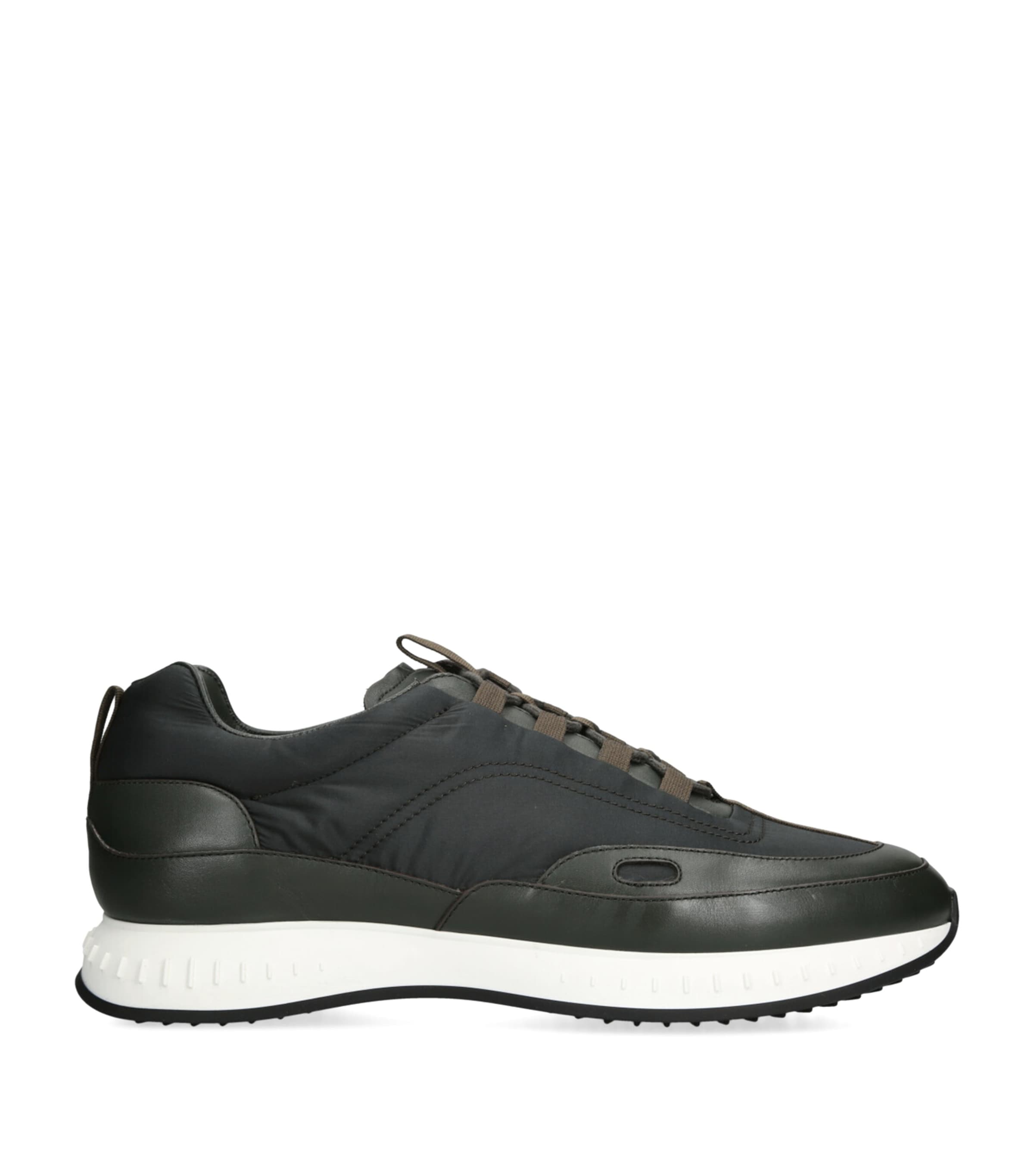 John Lobb Stream Laced Sneakers In Black