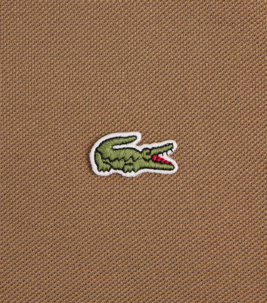 Lacoste Mens Cotton Original Polo Shirt Cookie Image 6