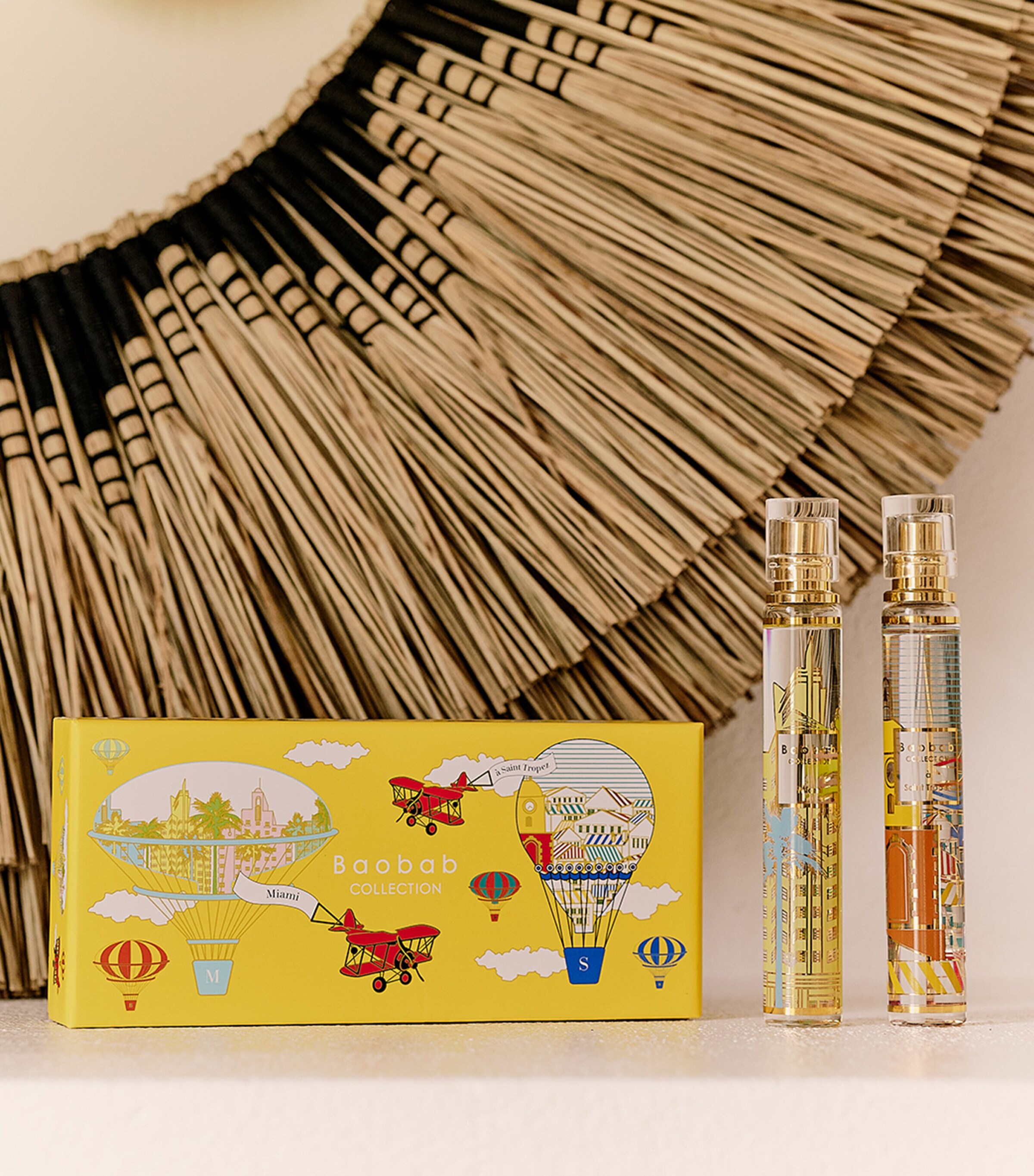 Baobab Collection À Saint-Tropez and Miami Room Spray Gift Set (2 x 44ml) Image 5