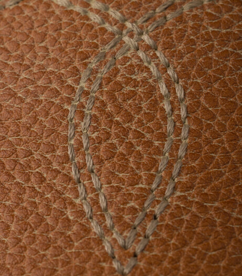 Prada Leather Aged Low-Top Sneakers Image 5