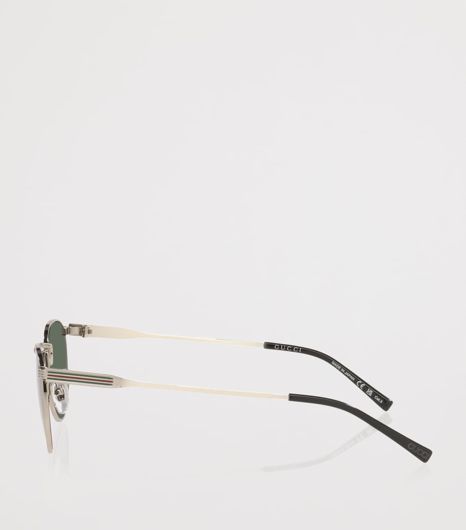 Gucci Metal GG1875S Sunglasses Silver Image 3