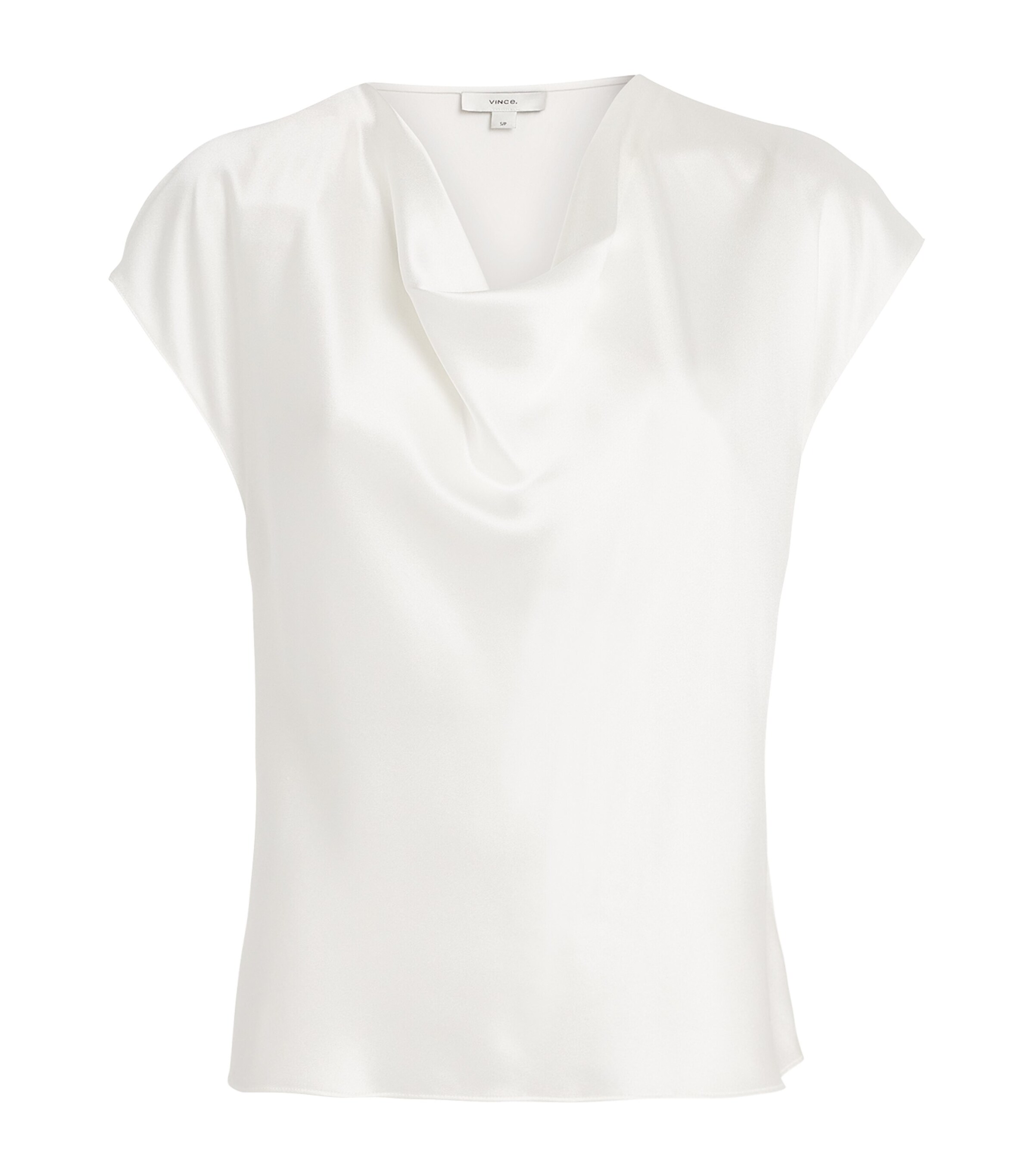 Silk Cowl-Neck Blouse 101OWH Image 1