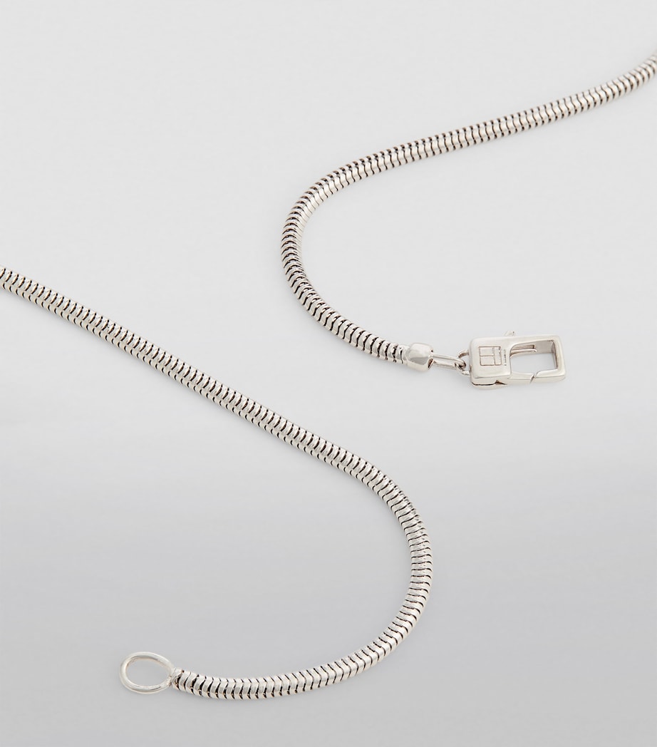 Rhodium-Plated Sterling Silver Serpente Bracelet SILVER Image 3