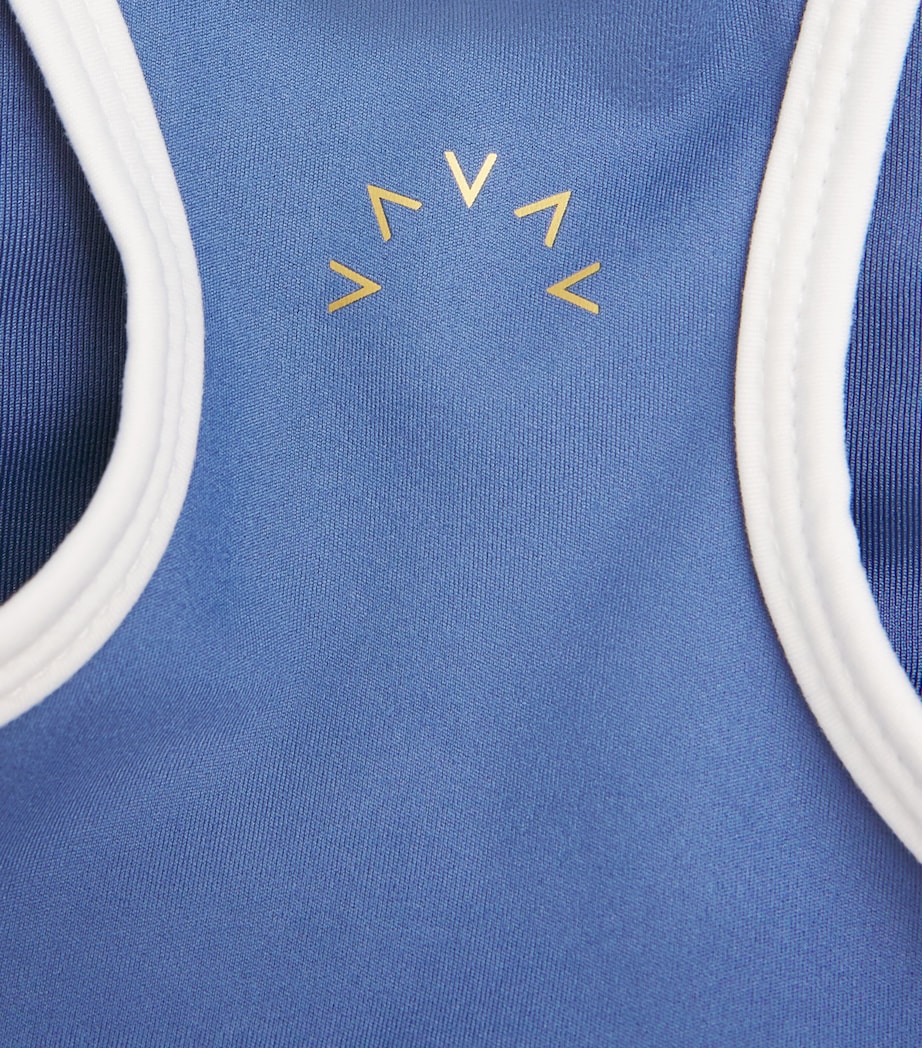 Varley Womens FreeSoft Selma Sports Bra Bijou Blue Image 6