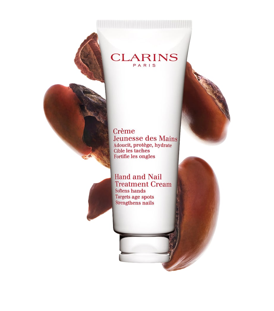 Clarins Hand And Nail Treatment Cream (100ml) Beige Image 2