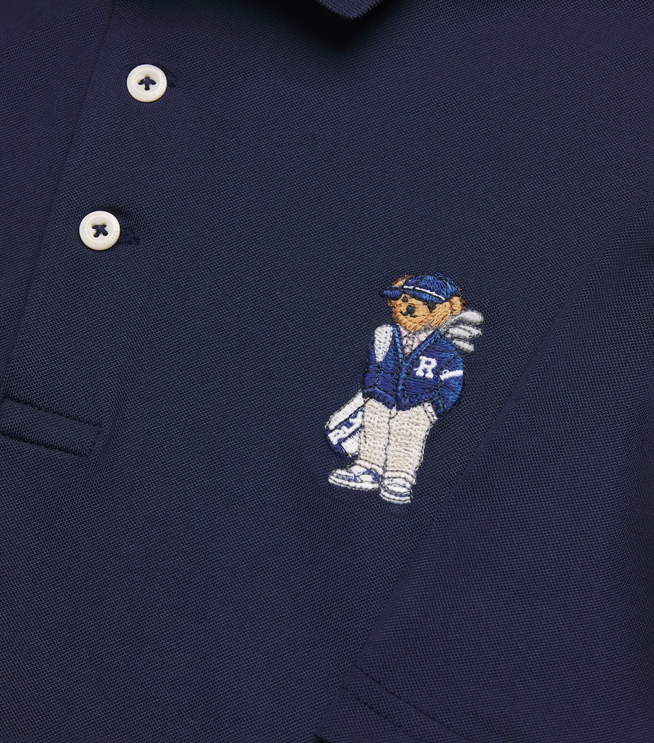 Tailored Polo Bear Polo Shirt REFINED NAVY Image 5