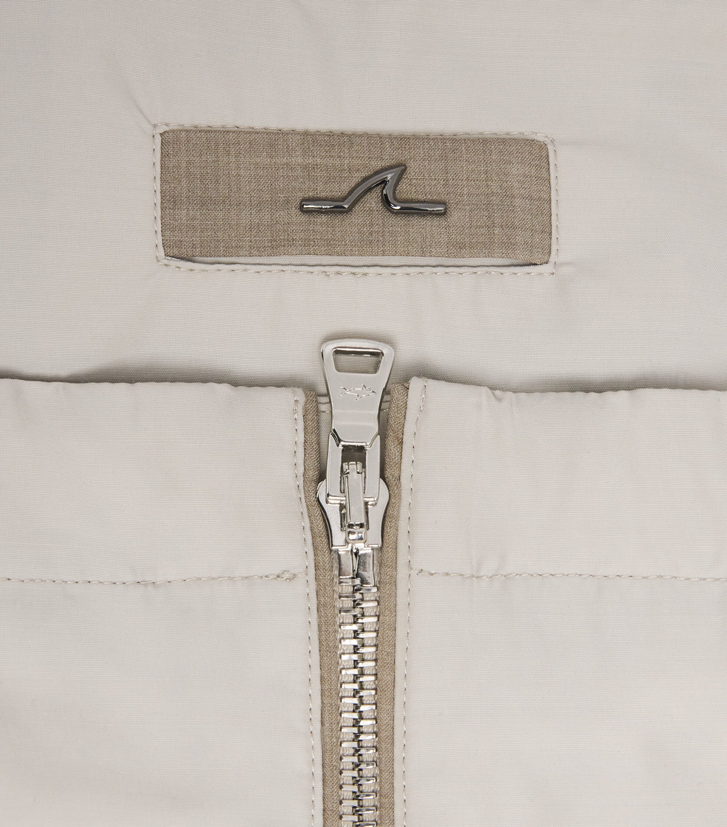 Paul & Shark Mens Cotton-Blend Windbreaker Jacket Beige Image 7