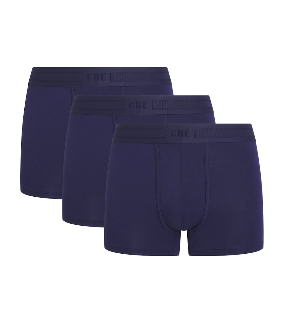 Logo-Waist Trunks (Pack of 3) NAVY Image 1
