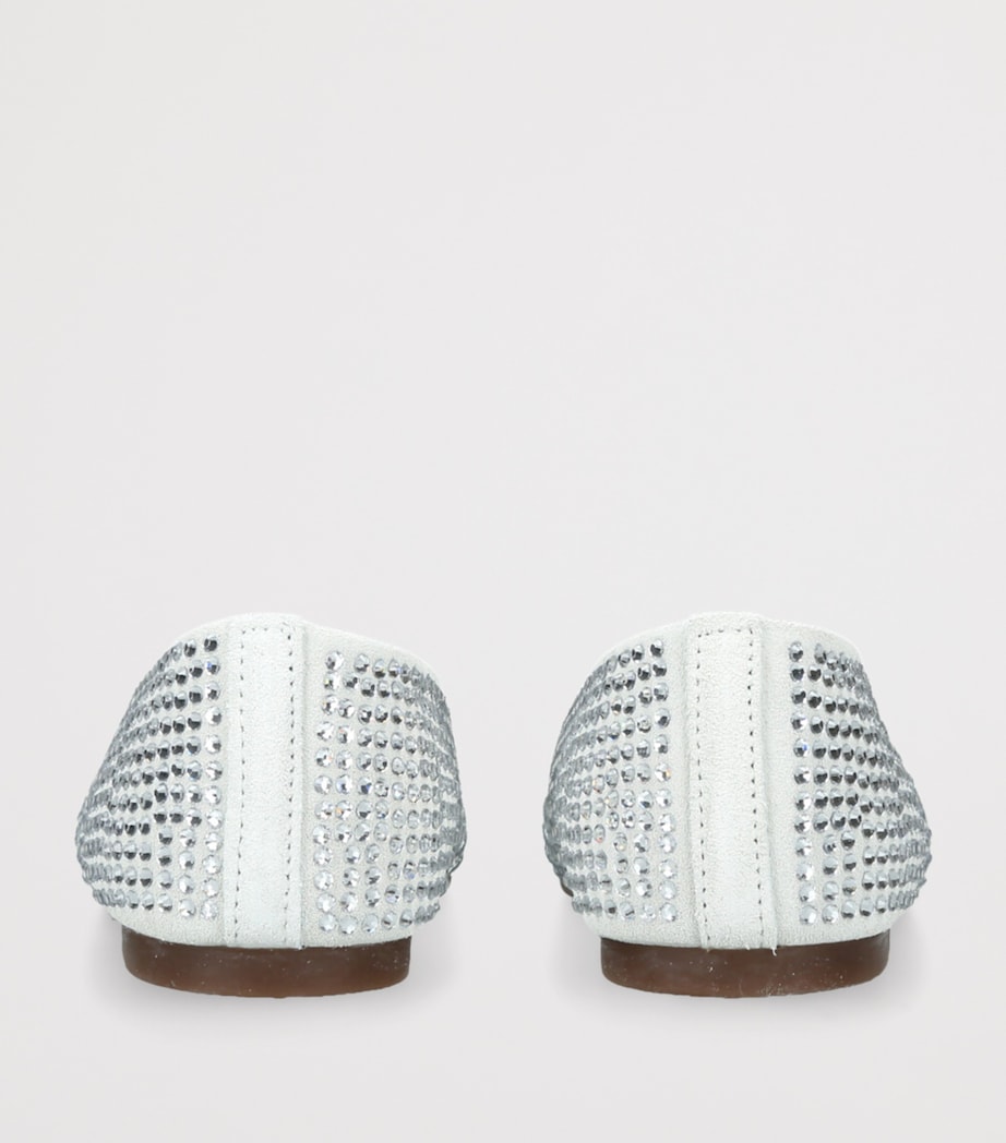 BabyWalker Leather Embellished Mary Janes White Image 2