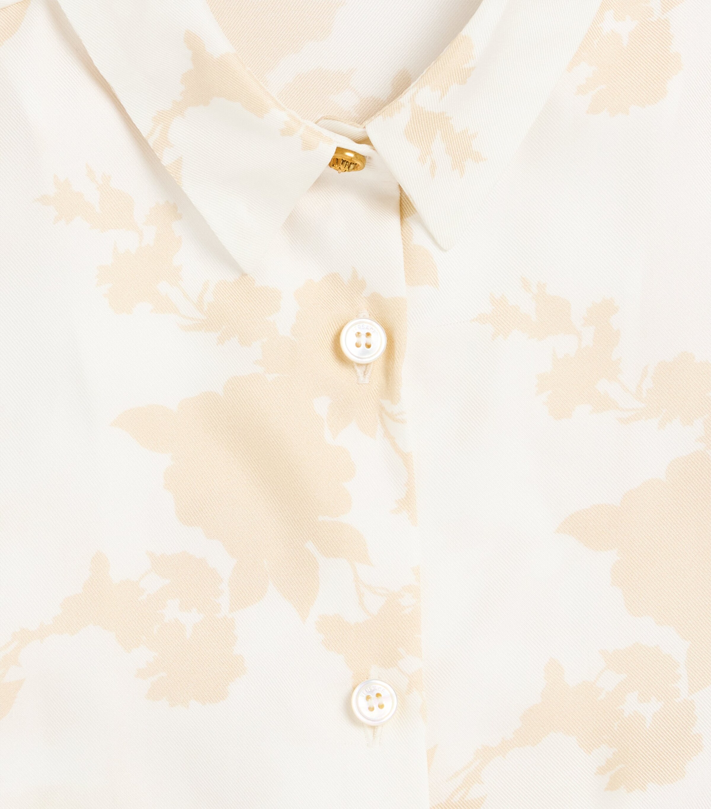 Versace Kids Silk Floral Tie-Waist Shirt (4-14 Years) Image 3