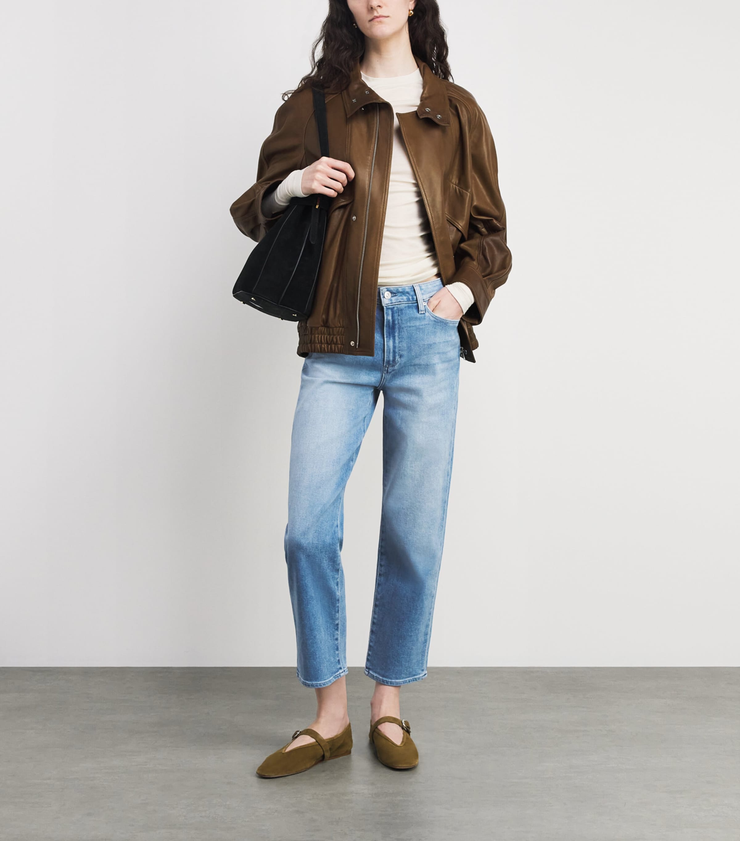 PAIGE Womens Mason Ankle Straight Jeans Vail Image 2