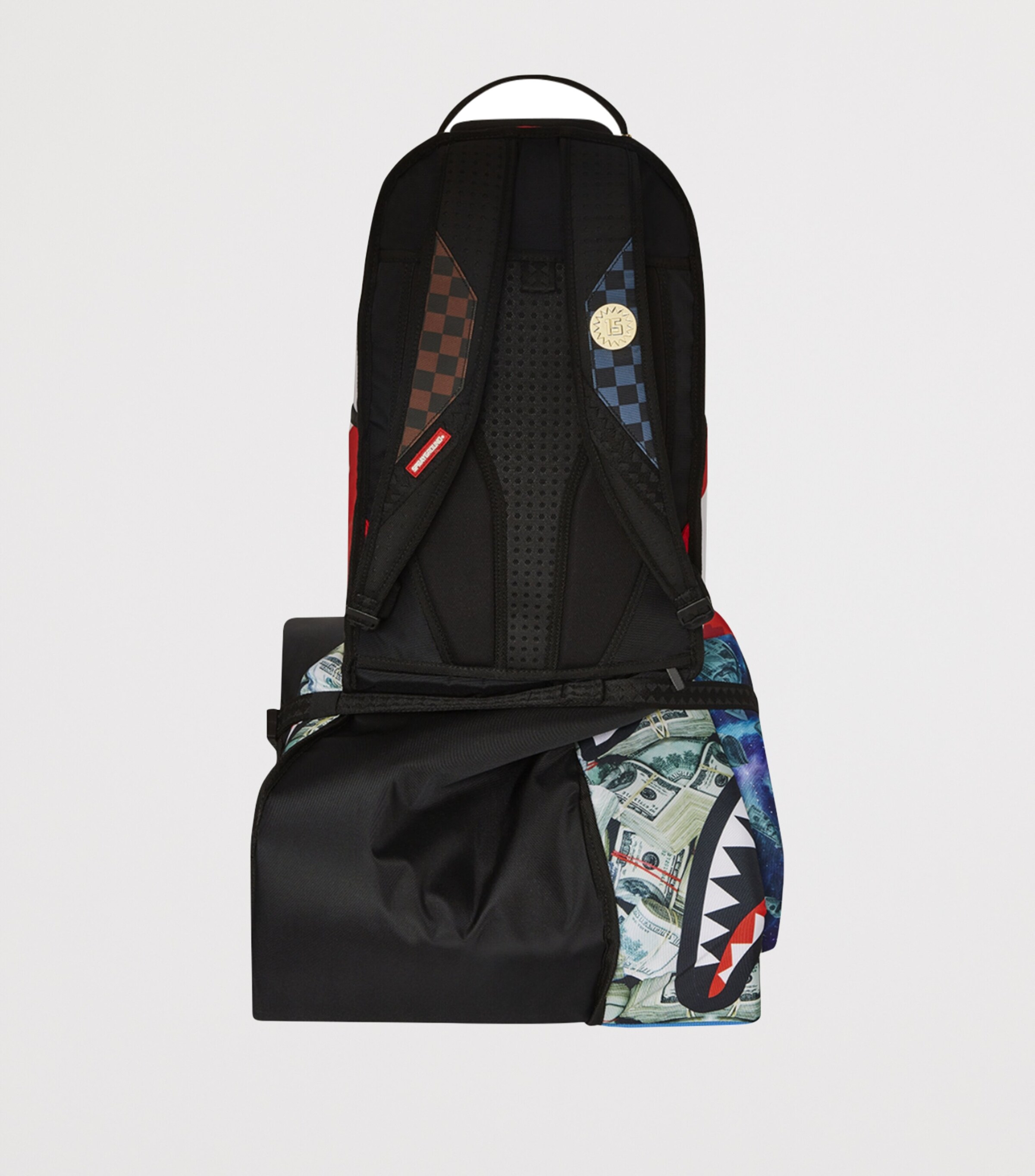 Sprayground The Scroll of 15 Years Backpack Black Image 8