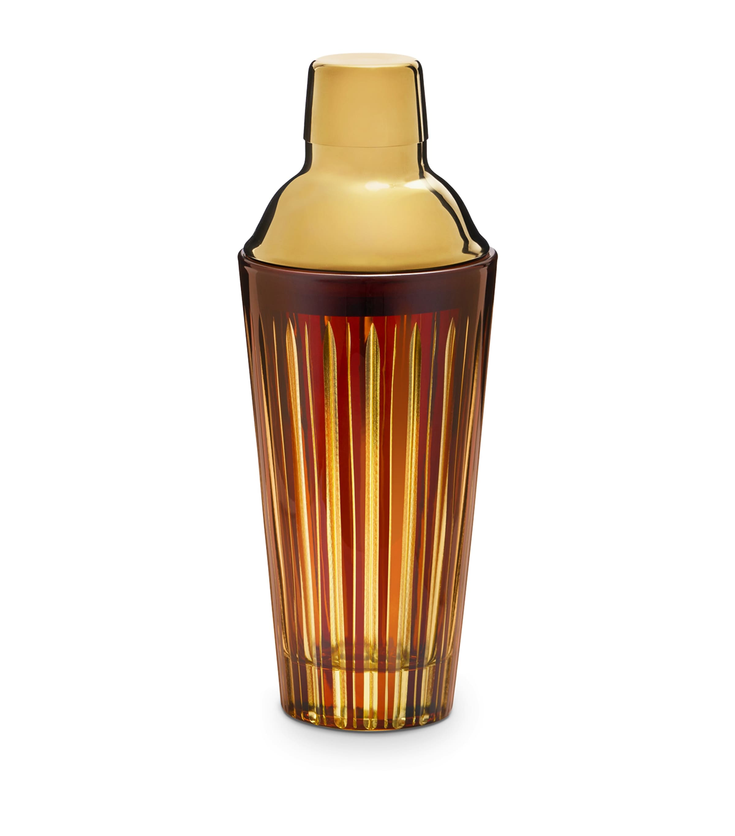 L'Objet Prism Cocktail Shaker Amber