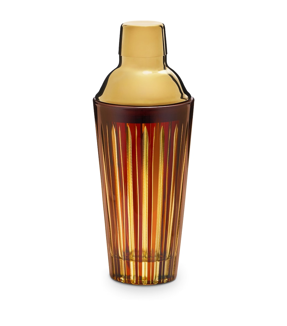 L'Objet Prism Cocktail Shaker Amber Image 1