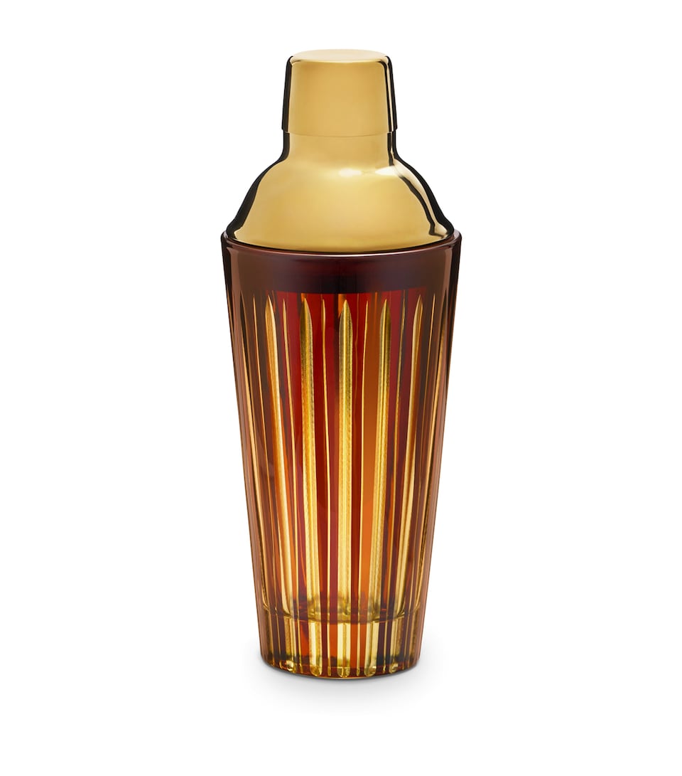 L'Objet Prism Cocktail Shaker Amber
