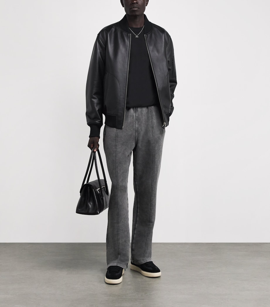 Organic Cotton Initial Sweatpants VINTAGE GREY Image 2