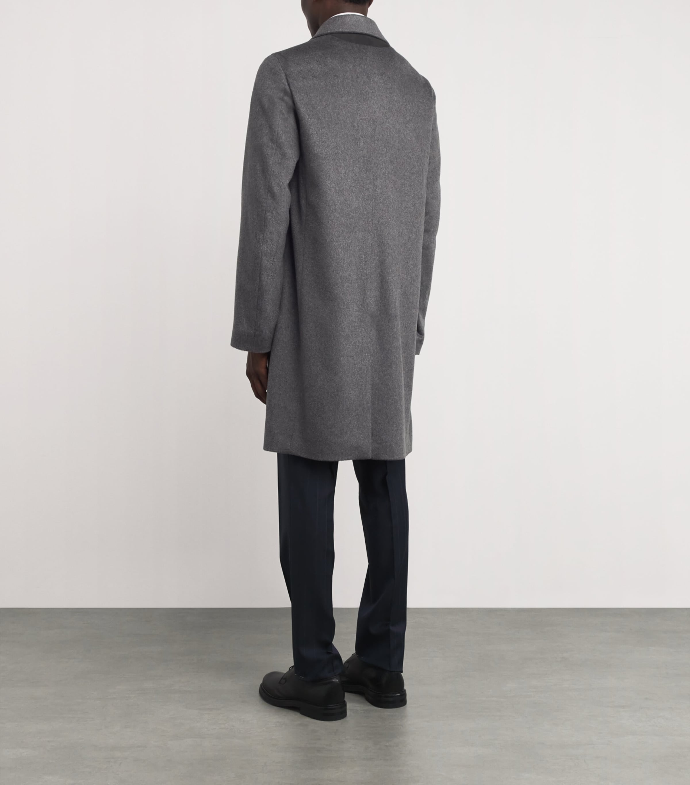 Cashmere Single-Breasted Coat 415 Image 4