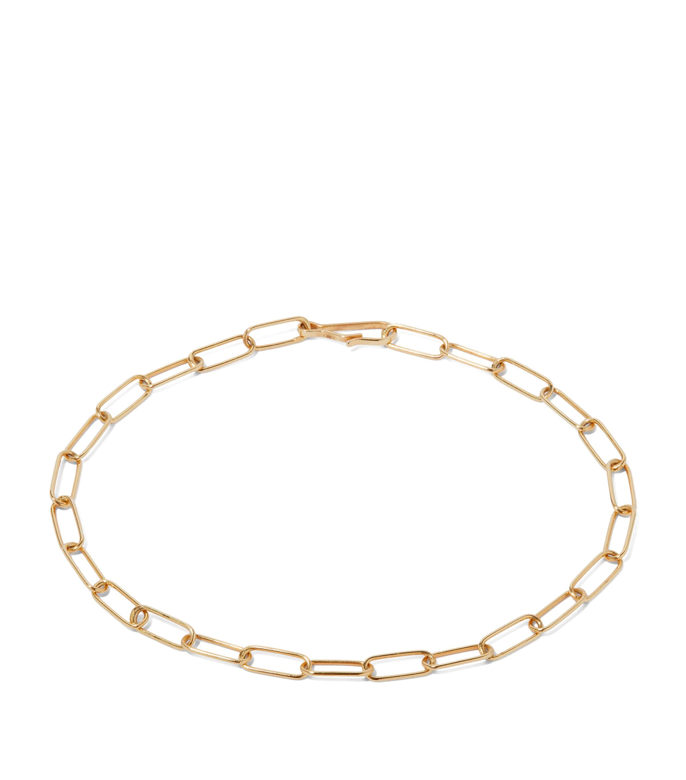 Annoushka Yellow Gold Mini Cable Chain Bracelet