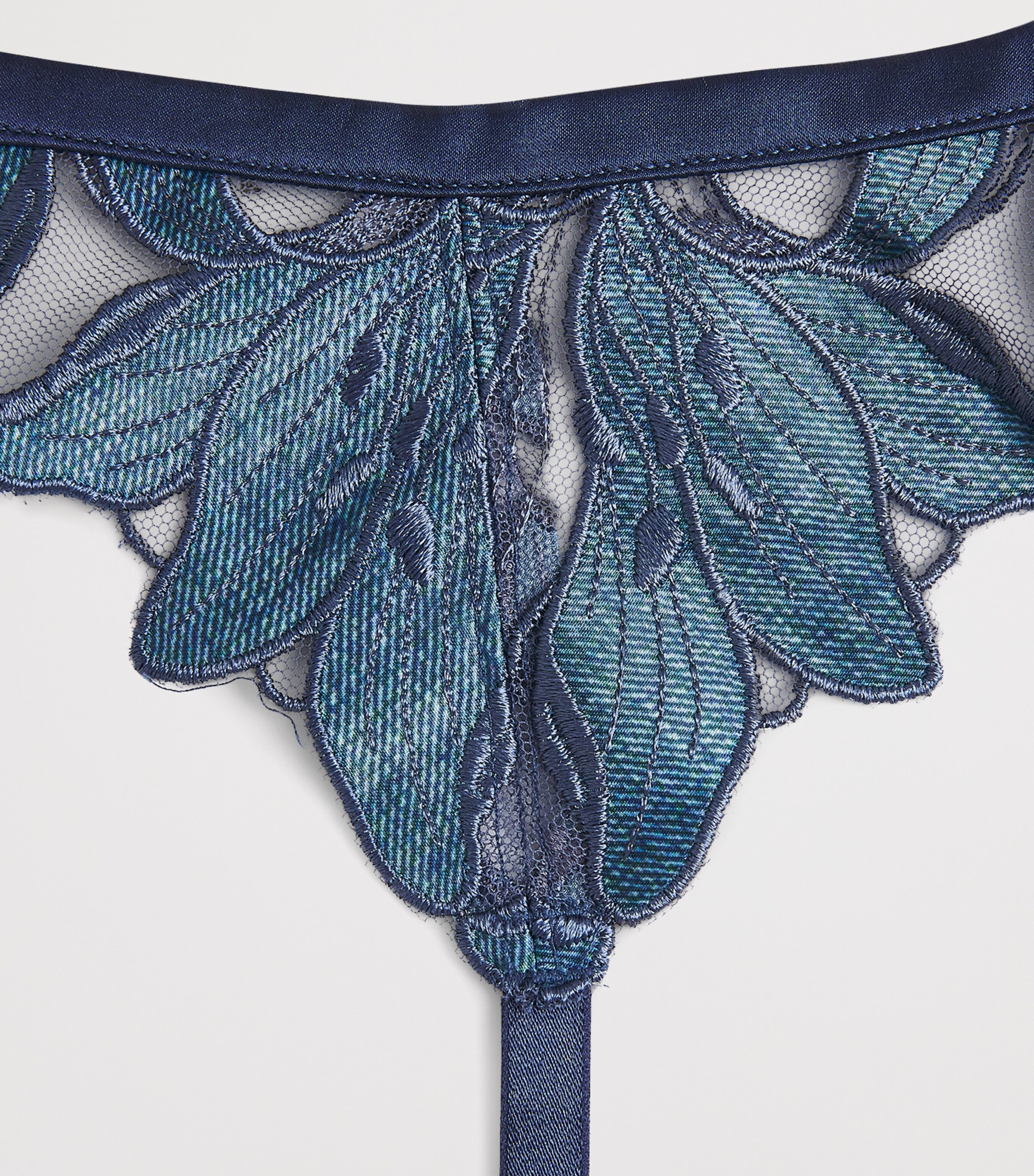 Fleur Du Mal Lily Embroidered Suspender Belt | Women Clothing | Lingerie & Hosiery Fleur Du Mal Lily Embroidered Suspender Belt | Women Clothing | Lingerie & Hosiery